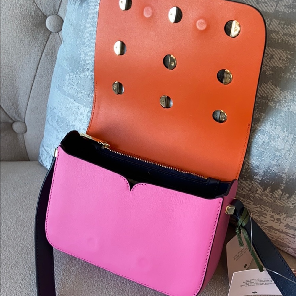 NWT Kate spade Nicola dot Small flap Shoulder bag - Picture 6 of 8